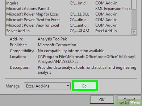 Download Analysis Toolpak Excel Mac